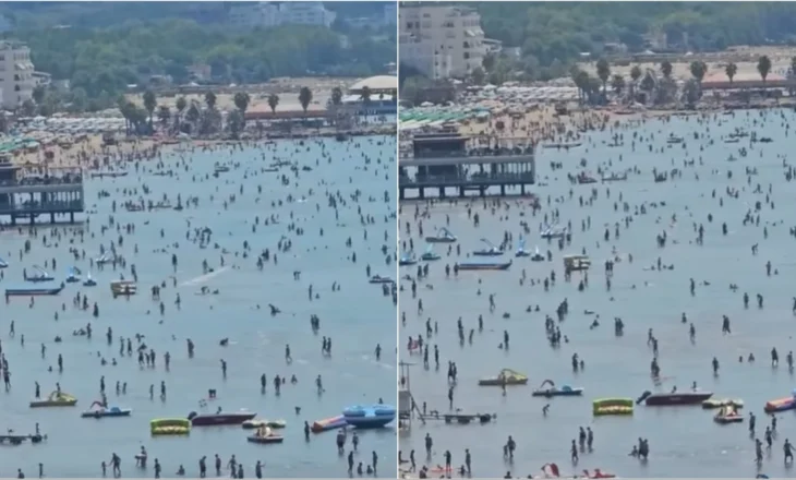 Durrësi i mbushur me pushues! Rama publikon videon, nuk kursen ironitë: Ata që duan t’ju thonë…