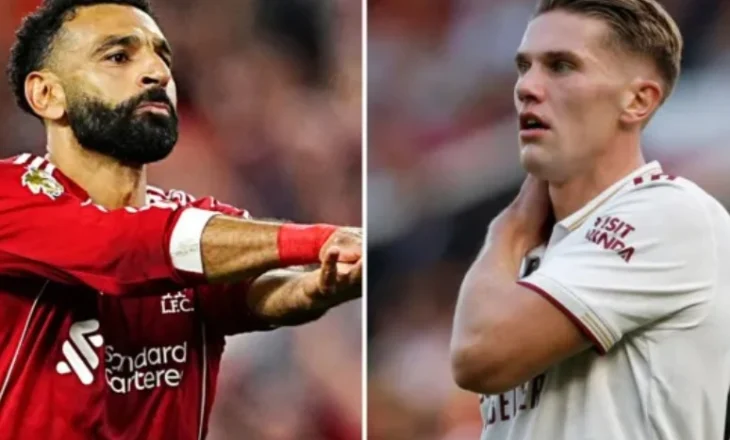 Eberechi Eze e nis nga stoli, formacionet zyrtare të supersfidës Liverpool-Arsenal. Slot nuk bën ndryshime