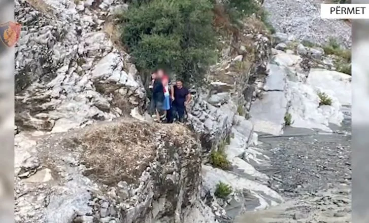 Eksplorimi në këmbë i zonës/ 4 turistë francezë e gjermanë u bllokuan në kanionin e Langaricës, ndihmohen nga policia
