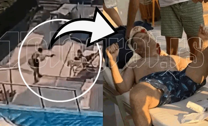 EMRI/ Krimineli i njohur ballkanas i shpëton për mrekulli atentatit, autorit i rrëshket këmba në pishinë para se ta qëllonte
