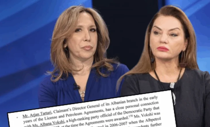 Evi Kokolari plas ‘bombën’: Albana Vokshi i dha Arjan Tartarit koncensionet e Albpetrol, kishin lidhje personale, SPAK të hetojë