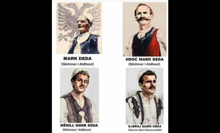 Familja patriotike e Mark Dedës në Berishë të Pukës