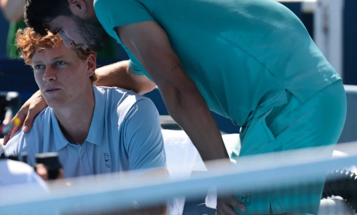 Finale e ‘Cincinnati Masters 1000’/ Siner ndihet keq dhe braktis finalen, Alkaraz fitues