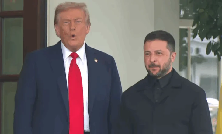 FOTO-LAJM/ “Më pëlqen shumë”, veshja e Zelenskyt merr komplimentet e Trump