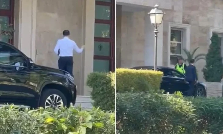 FOTO/ Vijojnë ‘vizitat’ në Kryeministri, ministri Vengu i shkon në zyrë Ramës