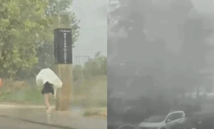 FOTOLAJM/ Reshjet e shiut “përmbytin” Vlorën! Disa lagje nën ujë, pushuesit “ia mbathin” nga plazhi