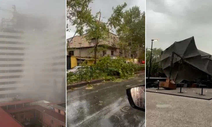 FOTO+VIDEO/ Stuhi në gjithë vendin/ Në Vlorë bllokohet qarkullimi, përmbyten rrugët në Lezhë, ndërprerje energjie në disa zona