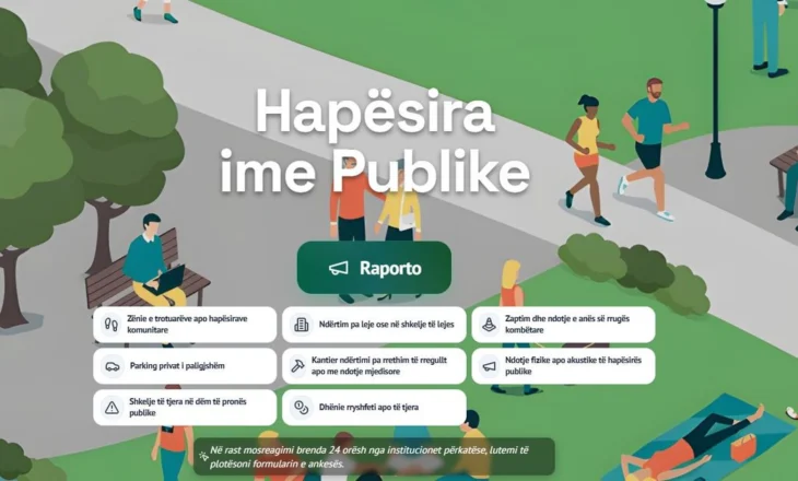 “Hapësira ime Publike”, shqiptarët vërshojnë me denoncimet, 3300 ankesa brenda 2 ditëve të para