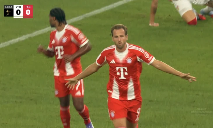 Harry Kaneeee! Bayern gjen shpejt golin në finalen e Superkupës ndaj Stuttgart