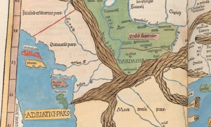 Harta e Dardanisë e vitit 1482