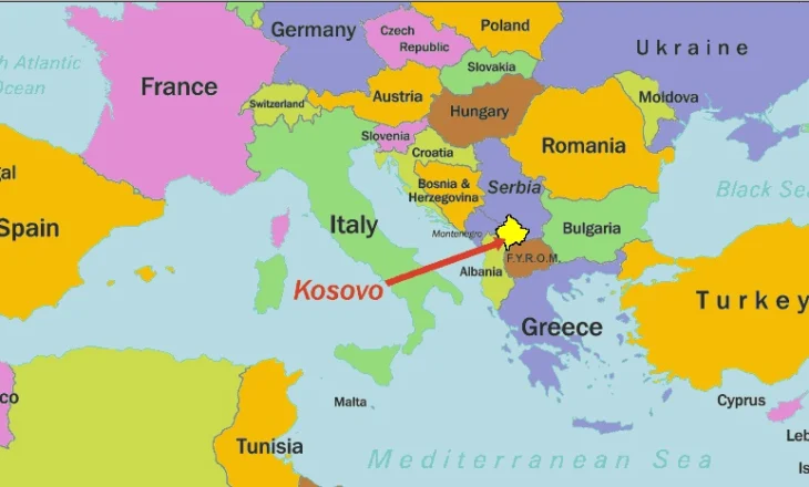 Harta e shteteve të Evropës, gjatë 2400 vjetëve