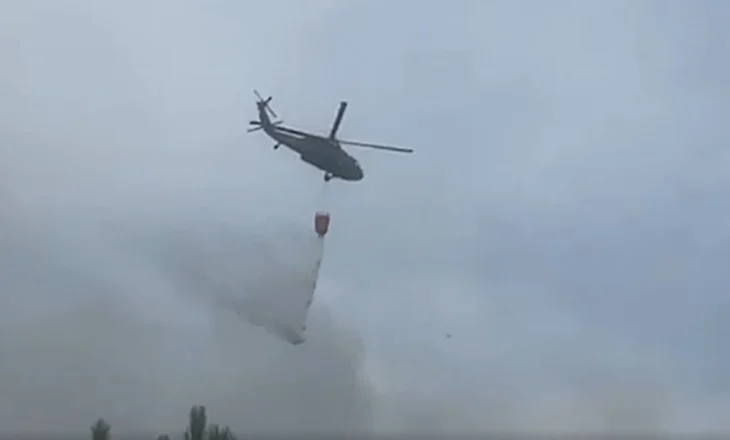 Helikopterët në aksion për shuarjen e zjarreve në veri të vendit, Rama publikon pamje nga ajri: Angazhim maksimal për shuarjen e çdo vatre