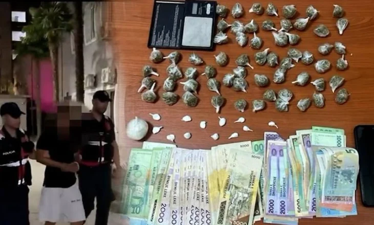 Himarë, arrestohet shpërndarësi i kokainës në plazhin e Livadhit