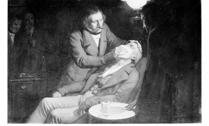 ​Historia e përdorimit të eterit si anestezi në mjekësi