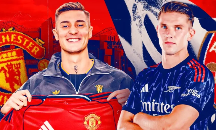 Hojlund dhe Onana jashtë, Sesko në stol. Man. United-Arsenal, formacionet zyrtare