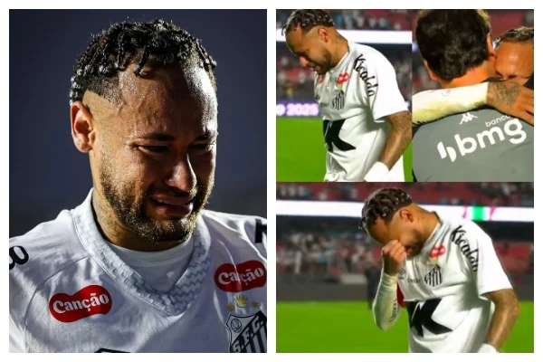 Humbje historike! Santos turpërohet në shtëpi, Nejmar shpërthen në lot