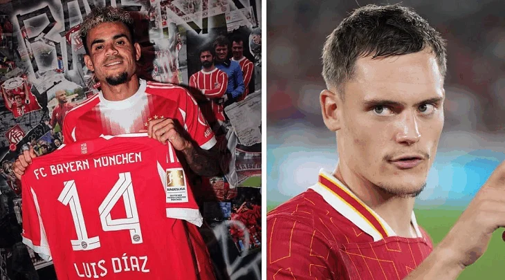 “I jam shumë mirënjohës”, Luis Diaz zbulon mesazhin e Wirtz që e bindi të shkojë te Bayern-i