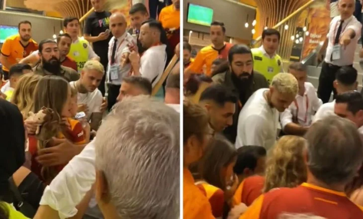 Icardi e humb toruan, godet me shuplakë tifozin e Gallatasarait