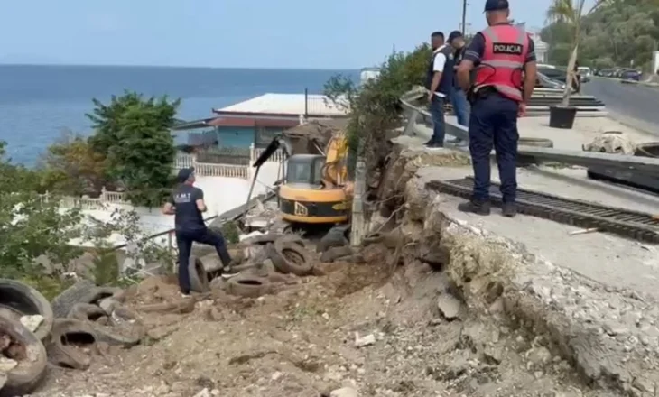 IKMT në aksion/ Shembet një tjetër objekt pa leje në jug të vendit
