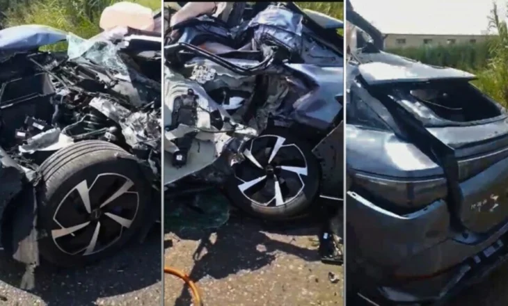 Kamioni merr para dy makina në Shkodër, një i vdekur dhe tre të plagosur