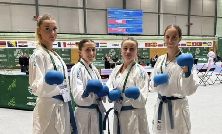 Karatistet e Kosovës fitojnë tri medalje në Europianin Universitar për sportet luftarake