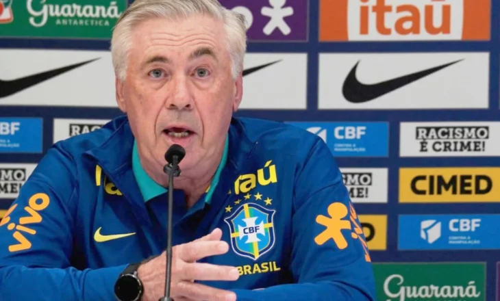 Karlo Ançeloti zbardh listën e kombëtares së Brazilit, mungojnë yjet e Realit dhe Nejmari