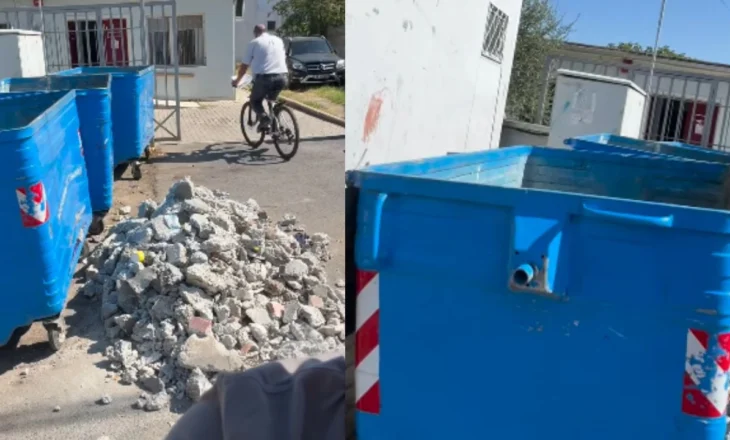 “Krim mjedisor”/ Braçe publikon pamjet, koshat e mbeturinave ngjitur me qendrën shëndetësore në Selitë: Papërgjegjshmëri e bashkisë!