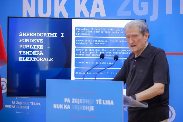‘Kriminelë elektoralë’, Berisha: Lubi Balluku, Ervin Demo dhe Emiriana Sako janë abuzuesit kryesorë me tenderat