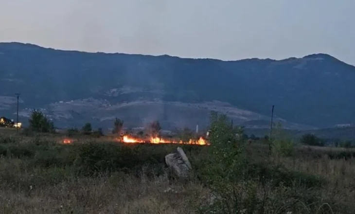 Kukës/ Bie zjarr në Kodër Lumë, ndërhyjnë banorët