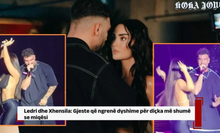 Ledri dhe Xhensila, gjeste që ngrenë dyshime për diçka më shumë se miqësi