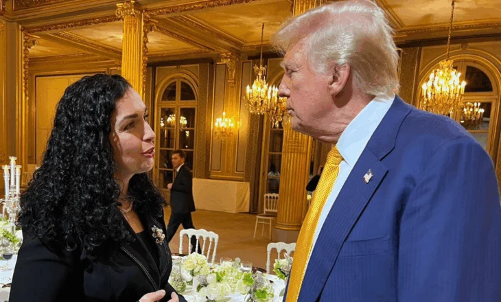 “Lidere e guximshme dhe mike e SHBA”, Vjosa Osmani merr letër nga Donald Trump