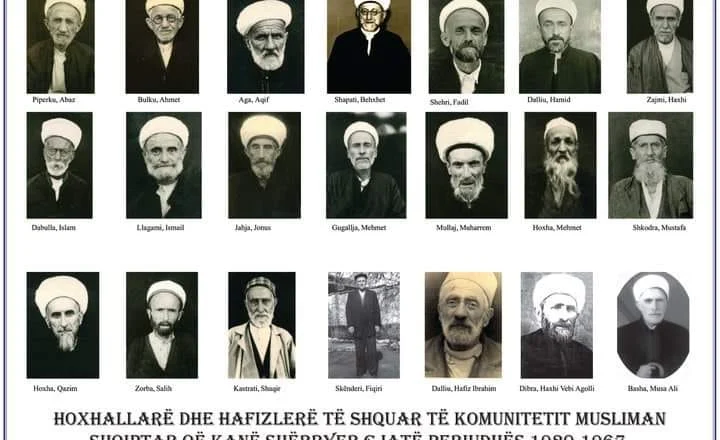 Listë e 100 prej hoxhallarëve, intelektualëve, personaliteteve të ndryshëm dhe figurave të shquara muslimane të dënuar dhe të persekutuar nga regjimi komunist në Shqipëri