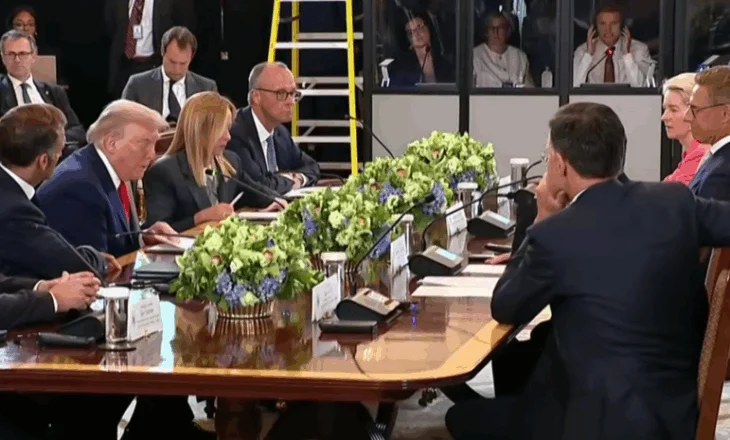 LIVE/ Trump në takim me liderët e Europës për paqen në Ukrainë