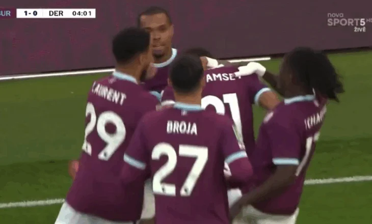 LIVE/ Vetëm 4 minuta në fushë, Broja jep asistin e parë me fanellën e Burnley-t