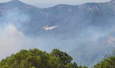 “Luftë” me flakët në Finiq dhe Mallakastër, avionët suedezë dhe kroatë ndihmojnë në shuarjen e zjarreve