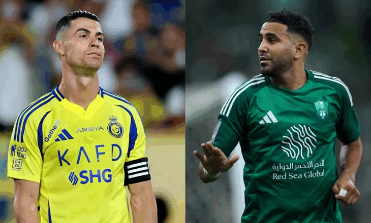 Mahrez kundërshton Ronaldon: Arabia Saudite? Ende nuk është mes 5 kampionateve më të mëdhenj