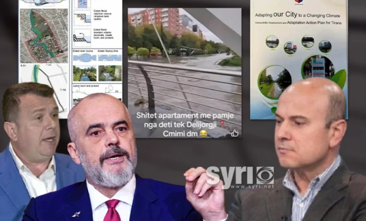 Malltezi: Lana përmbyt Tiranën sepse sulltani Rama e mbingarkoi me betonin e Mond Begos, bregun e saj