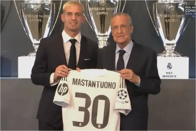 Mastantuono merr numrin 30, ja truku që qëndron pas kësaj zgjedhje “finoke” të Real Madridit