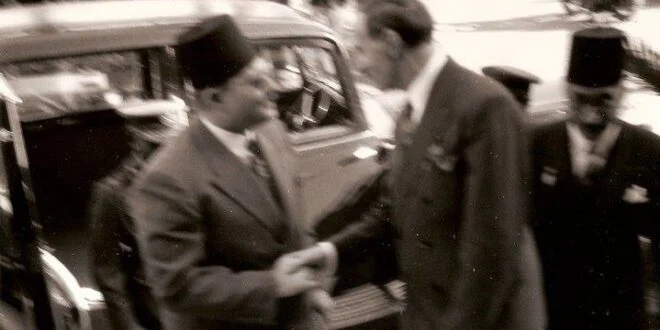 Mbreti i Shqiptarëve Zogu I dhe Mbreti Faruk i Egjiptit