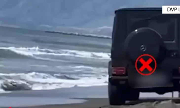 Me G-Class në breg të detit, 23-vjeçari gjobitet me 50 mijë lekë