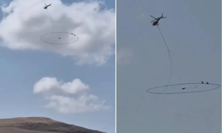 Menduan se po kërkonte një thesar, zbulohet misteri i helikopterit me “unazë gjigante” në Turqi