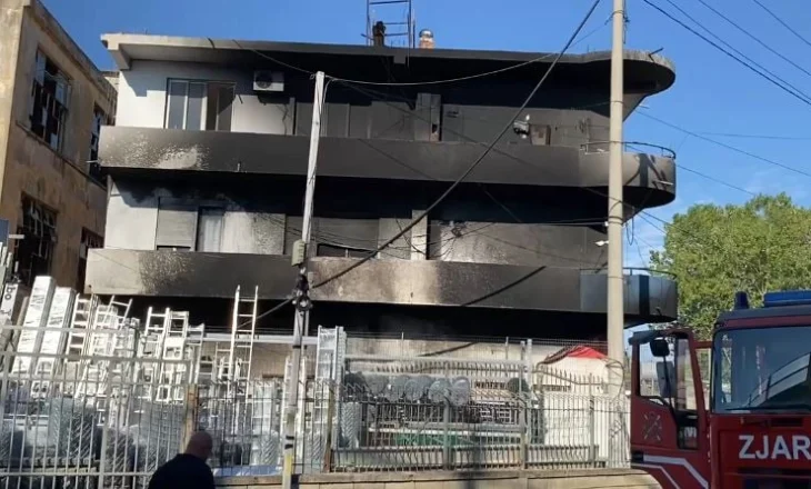 Merr flakë gomisteria në Durrës! Devijohet trafiku, një pjesë e Shkozetit mbetet pa drita