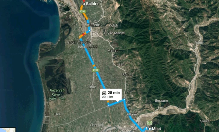 MIE ritenderon koncesionin me afat 35 vjet për rrugën Milot-Balldre 