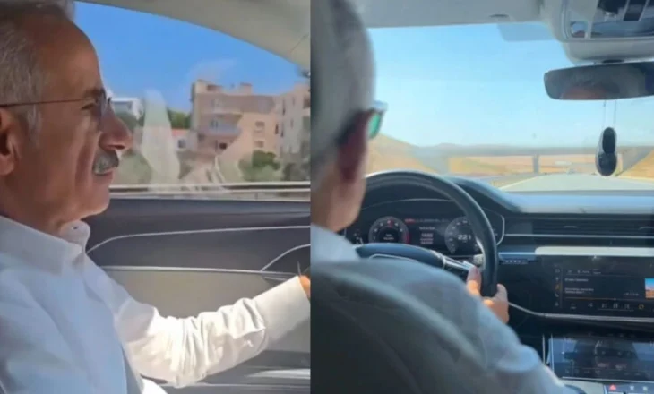 Ministri turk i Transportit thyen rregullat e qarkullimit rrugor! Poston video me 225 km/orë, reagon me humor pasi gjobitet: Denoncova veten