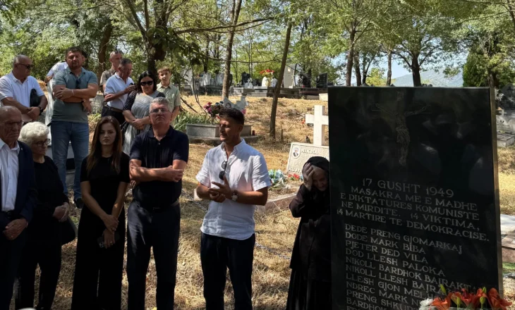 Mirdita përkujton martirët e 17 Gushtit 1949, Berisha: Nderim të përjetshëm…