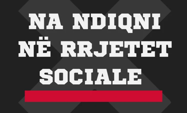 Na ndiqni në rrjetet sociale