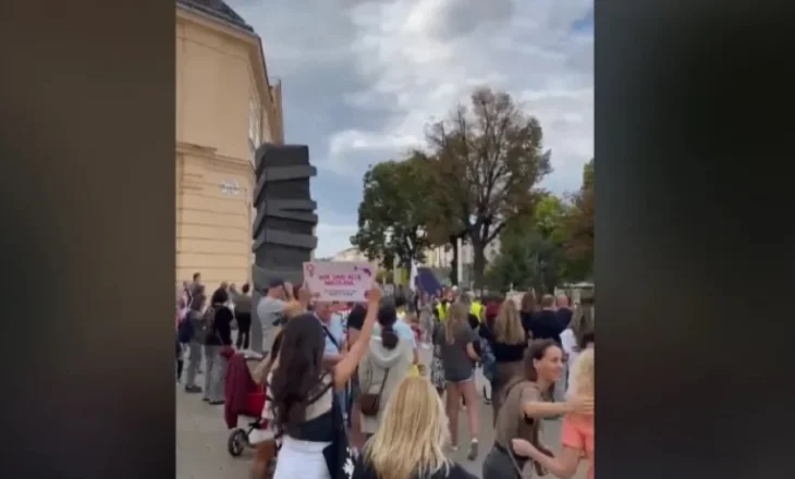 ‘Ndal represioni’/ Diaspora serbe proteston në Vjenë