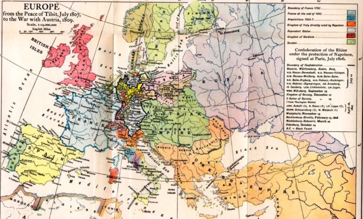 Në ditën e sotme, më 14 tetor 1809 është nënshkruar Traktati i Schönbrunn