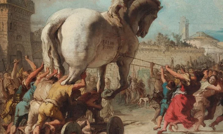 Në ditën e sotme, të vitit 1184 (para erës sonë) Troja do të pushtohet me dinakëri!