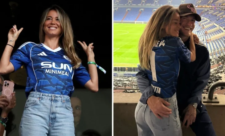 Në Gjermani “çmenden” pas Diletta Leotta. Bukuroshja shfaqet në stadium për Karius, me fanellën e Schalke 04